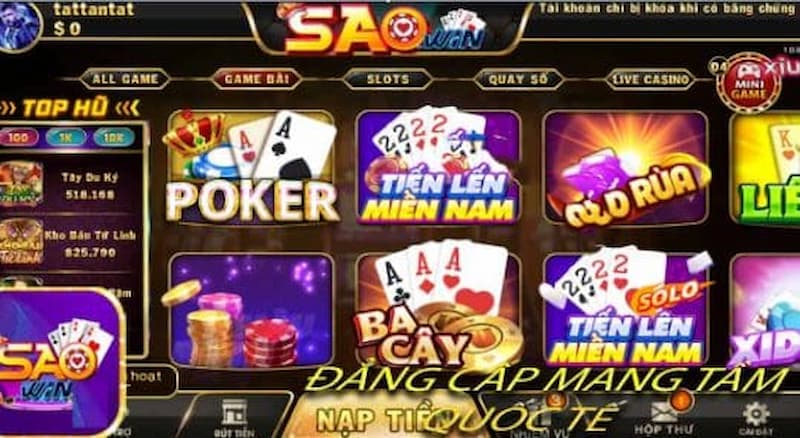 Chiến thuật chơi game bài dễ thắng tại Saowin